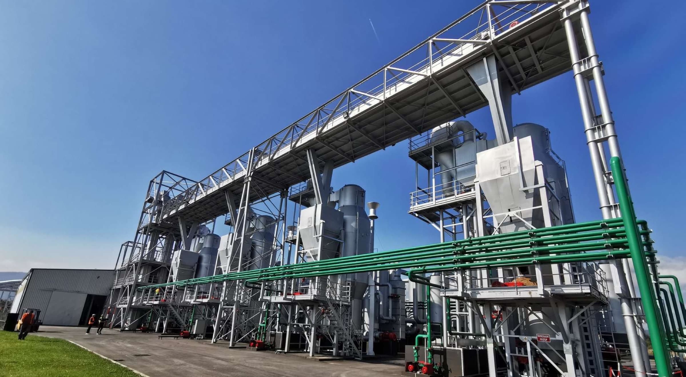 CNP biomass energy plant in operation